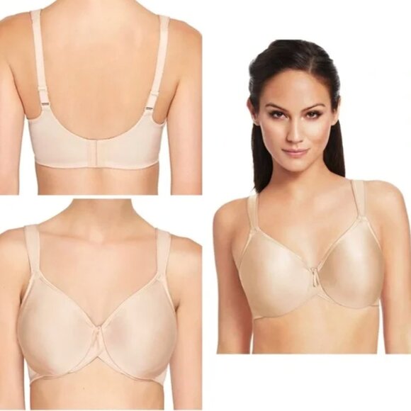BodySuede Full Figure Seamless Underwire Bra 85185 Size 40DDD - Picture 1 of 7